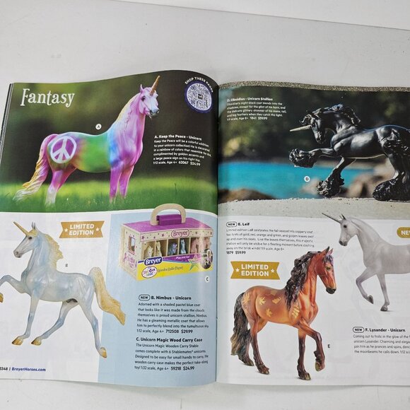 Breyer Winter 2023 Horse Catalog Magazine Featuring Model Horses & Accessories - Picture 5 of 9